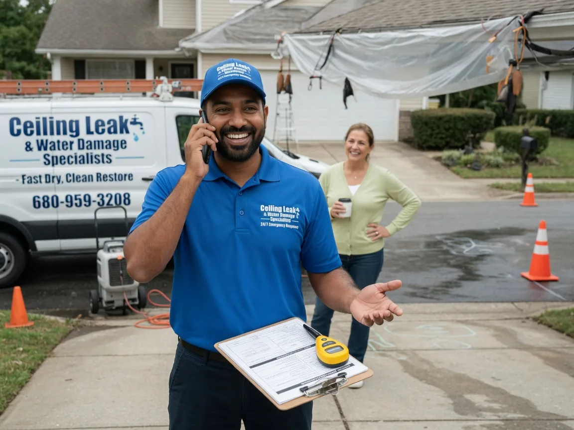 Ceiling Leak Cleanup Temperance, MI FAQs